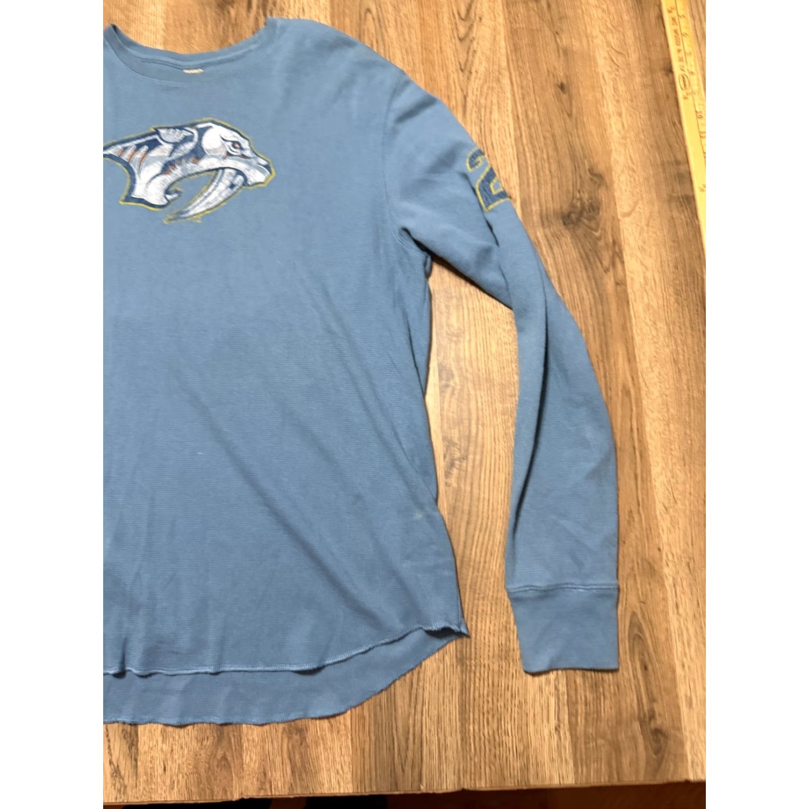 Reebok Reebok Shirt Men's XL Blue Long Sleeve TooToo #22 Size US XL / EU 56 / 4 - 4 Thumbnail