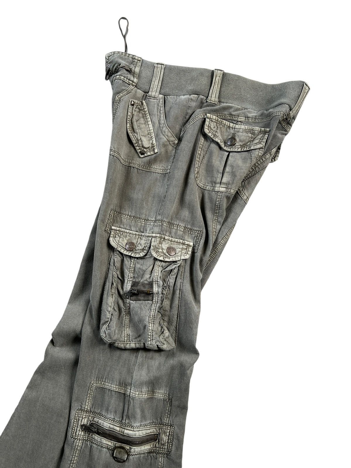 Japanese Brand Rei Firenze 🇯🇵 Cargo Pants GOA Style Size 32" / US 10 / IT 46 - 12 Thumbnail