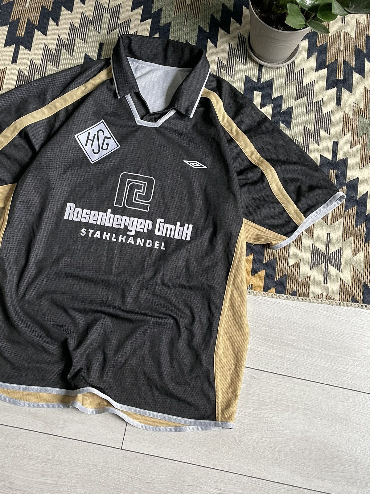 Umbro × Vintage Umbro Vintage HSG Ah Holzheim #2 Soccer Jersey Size US XL / EU 56 / 4 - 2 Thumbnail
