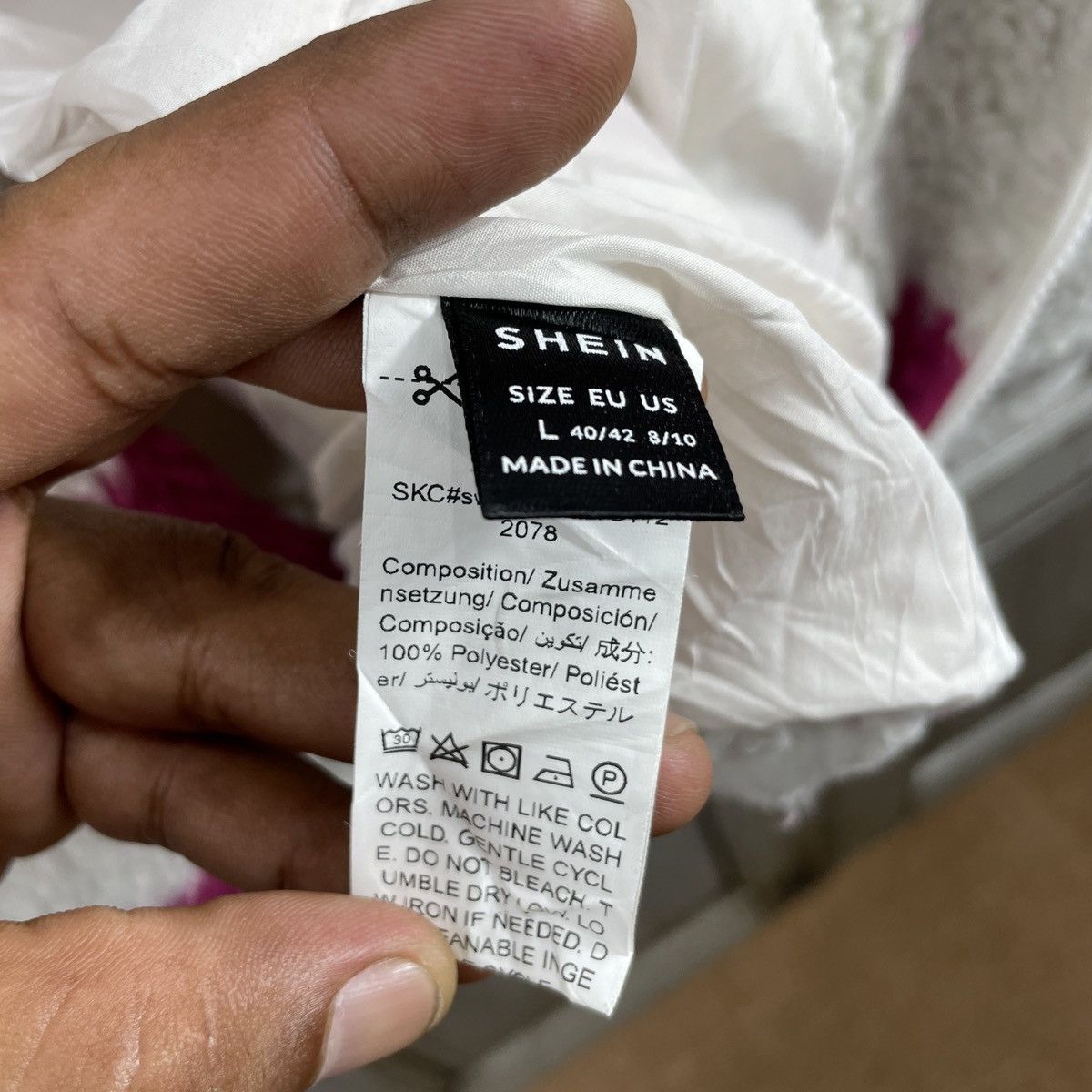 Japanese Brand × Shein Japanese Brand Shein Sherpa Fleece Jacket Size L / US 10 / IT 46 - 5 Thumbnail