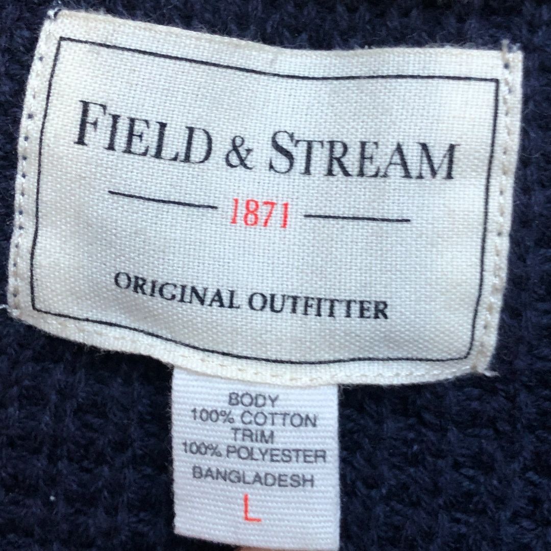 Field & Stream Field & Stream Large Blue Half-Zip Sweater Size US L / EU 52-54 / 3 - 6 Thumbnail