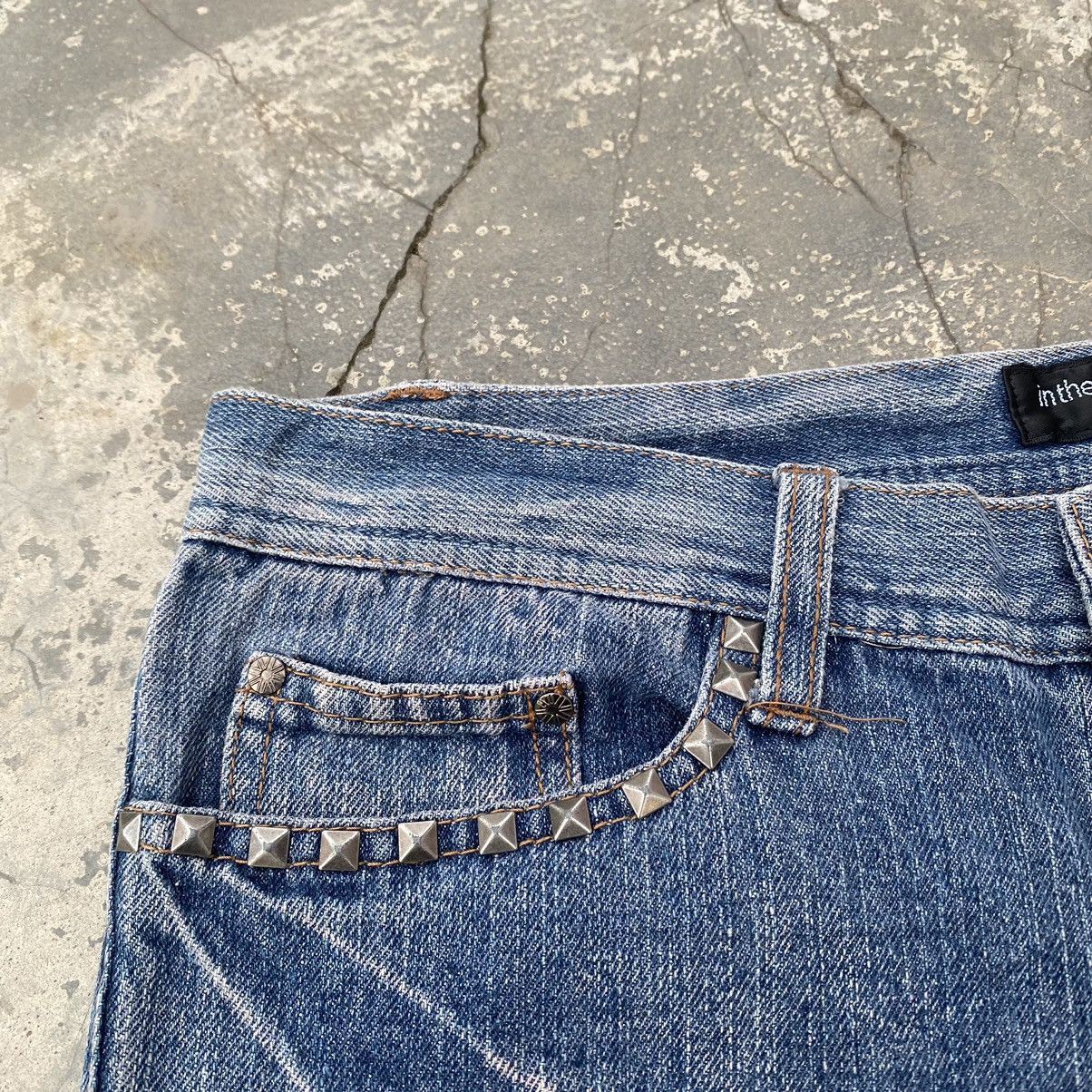 14th Addiction IN THE ATTIC Studded Punk Jeans Size US 30 / EU 46 - 4 Thumbnail