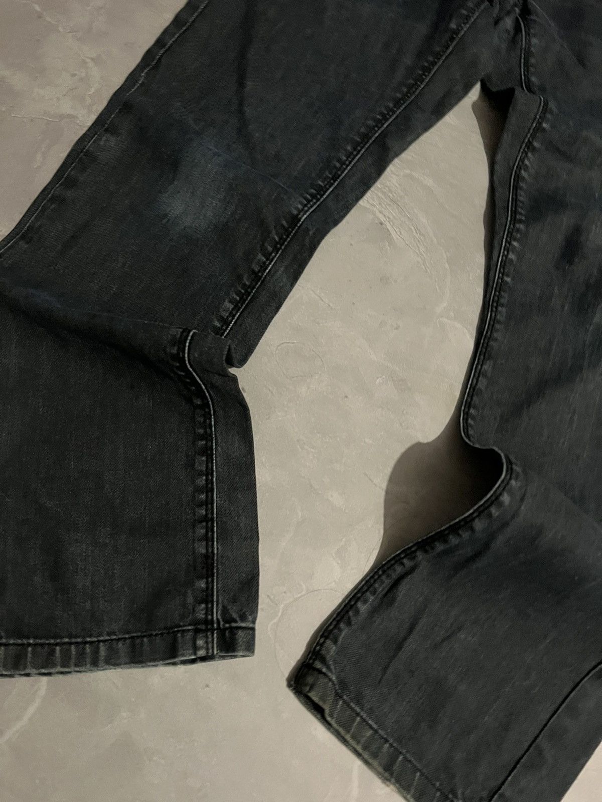 Vintage Vintage Underground Rock Jean / Distressed Faded Black Jean Size US 30 / EU 46 - 3 Thumbnail