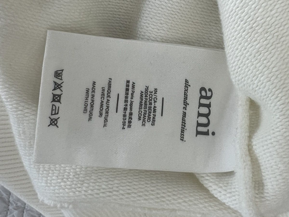 AMI AMI WHITE SWEATSHIT Size US XL / EU 56 / 4 - 7 Thumbnail