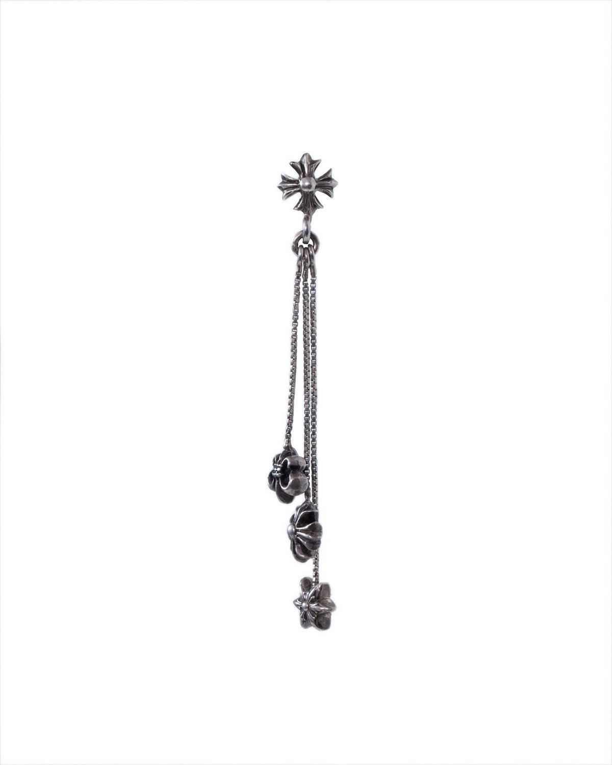 アクセサリー CHROME HEARTS Earrings JOJO 3 Charm Chrome Hearts Chrome Hearts Three-Charm Jojo Earrings | Grailed