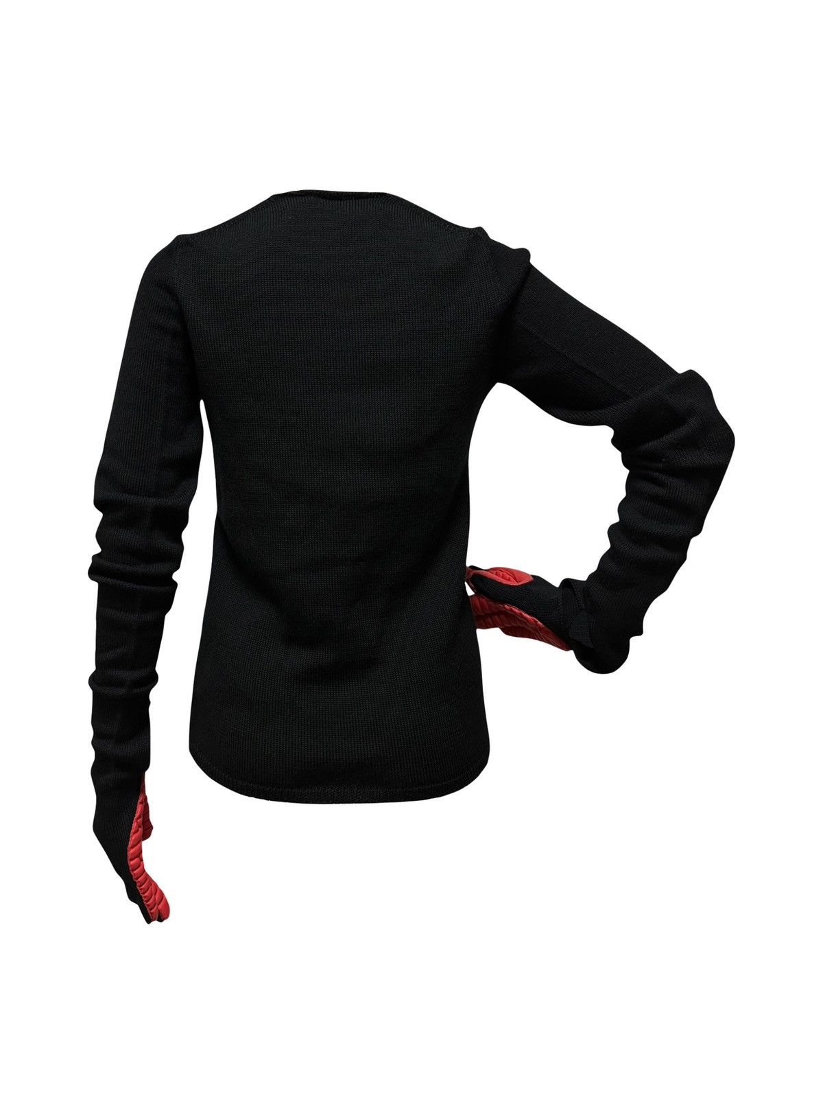 Comme des Garcons COMME DES GARÇONS F/W 2017 Rubber Gloves Knit Sweater Size US XS / EU 42 / 0 - 2 Thumbnail