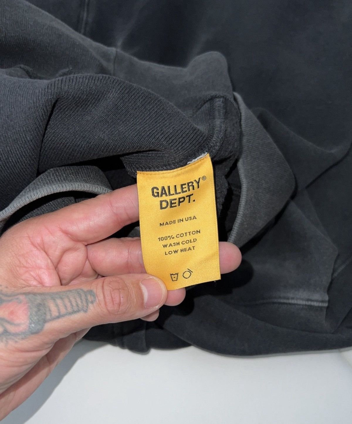 Gallery Dept. Sun faded logo hoodie Size US S / EU 44-46 / 1 - 4 Thumbnail