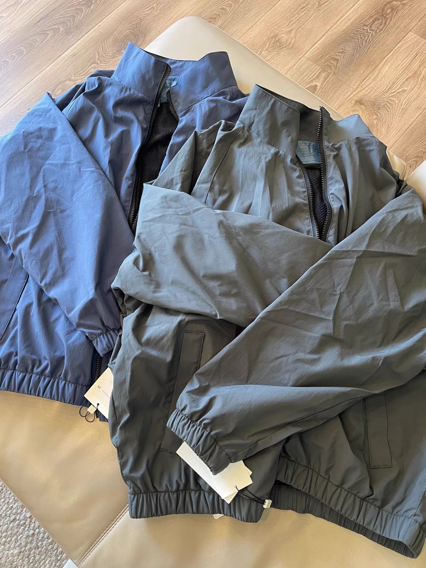 N.Hoolywood N.HOOLYWOOD 24AW TEST BLOUSON Military Zip Jkt Bluegray/Charcoal Japan Size XS / US 0-2 / IT 36-38 - 1 Thumbnail