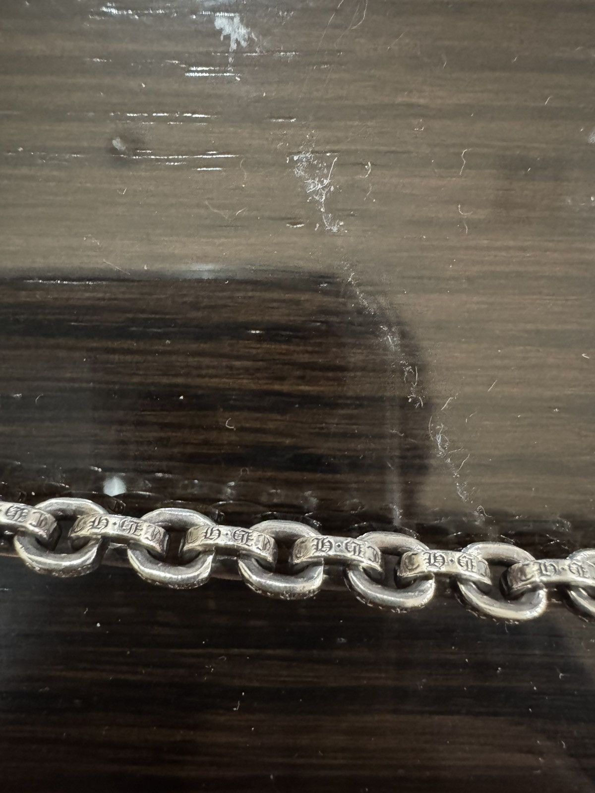 Chrome Hearts Chrome Heart Paper Chain Bracelet 7 - inches Size ONE SIZE - 6 Thumbnail