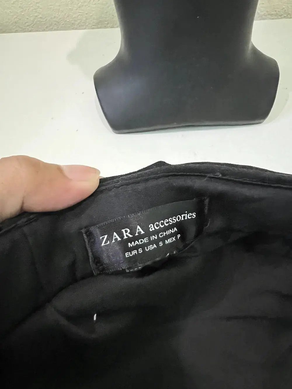 Zara Zara Plain Cap Hat Size ONE SIZE - 5 Thumbnail