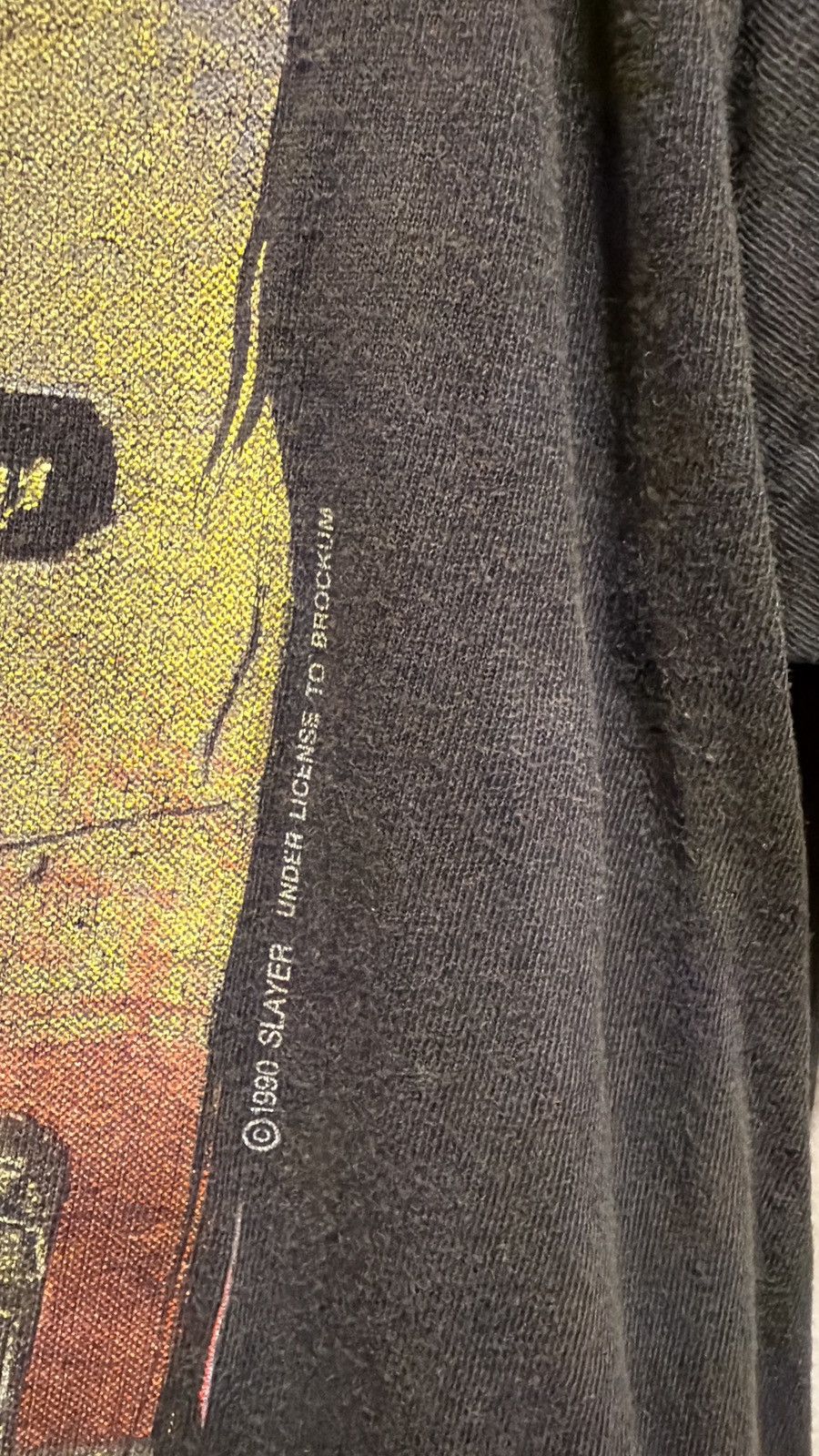 Vintage VINTAGE EARLY 90s Slayer “Seasons In The Abyss” shirt Size US XL / EU 56 / 4 - 8 Thumbnail