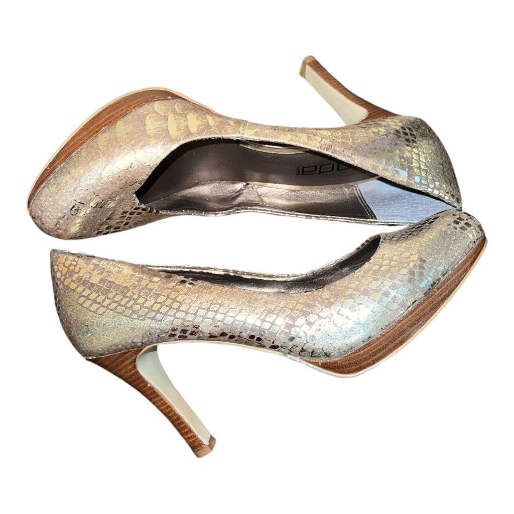 Other Moda In Pelle Gold Pumps Size 9 Size US 9 / IT 39 - 5 Thumbnail