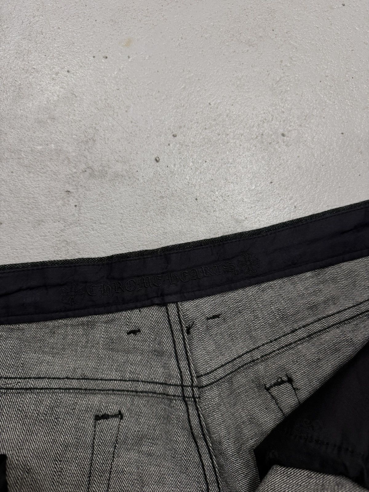 Chrome Hearts Chrome Hearts Star Patch Le Fleur Knee Denim Jeans W38 Size US 38 / EU 54 - 14 Thumbnail
