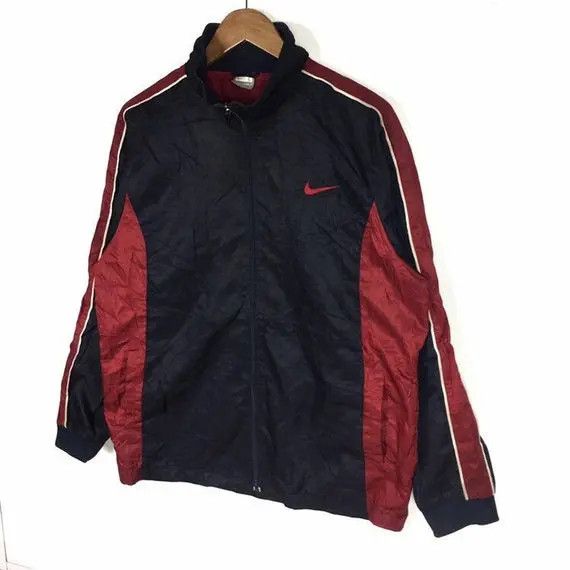 Nike Vtg NIKE Swoosh Logo Sweater Hoodie Windbreaker Sportwear Size L / US 10 / IT 46 - 4 Thumbnail