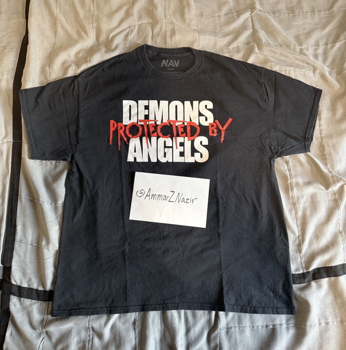 NAV × Vlone VLONE X NAV Demons/Angels T-Shirt Size US XL / EU 56 / 4 - 1 Thumbnail