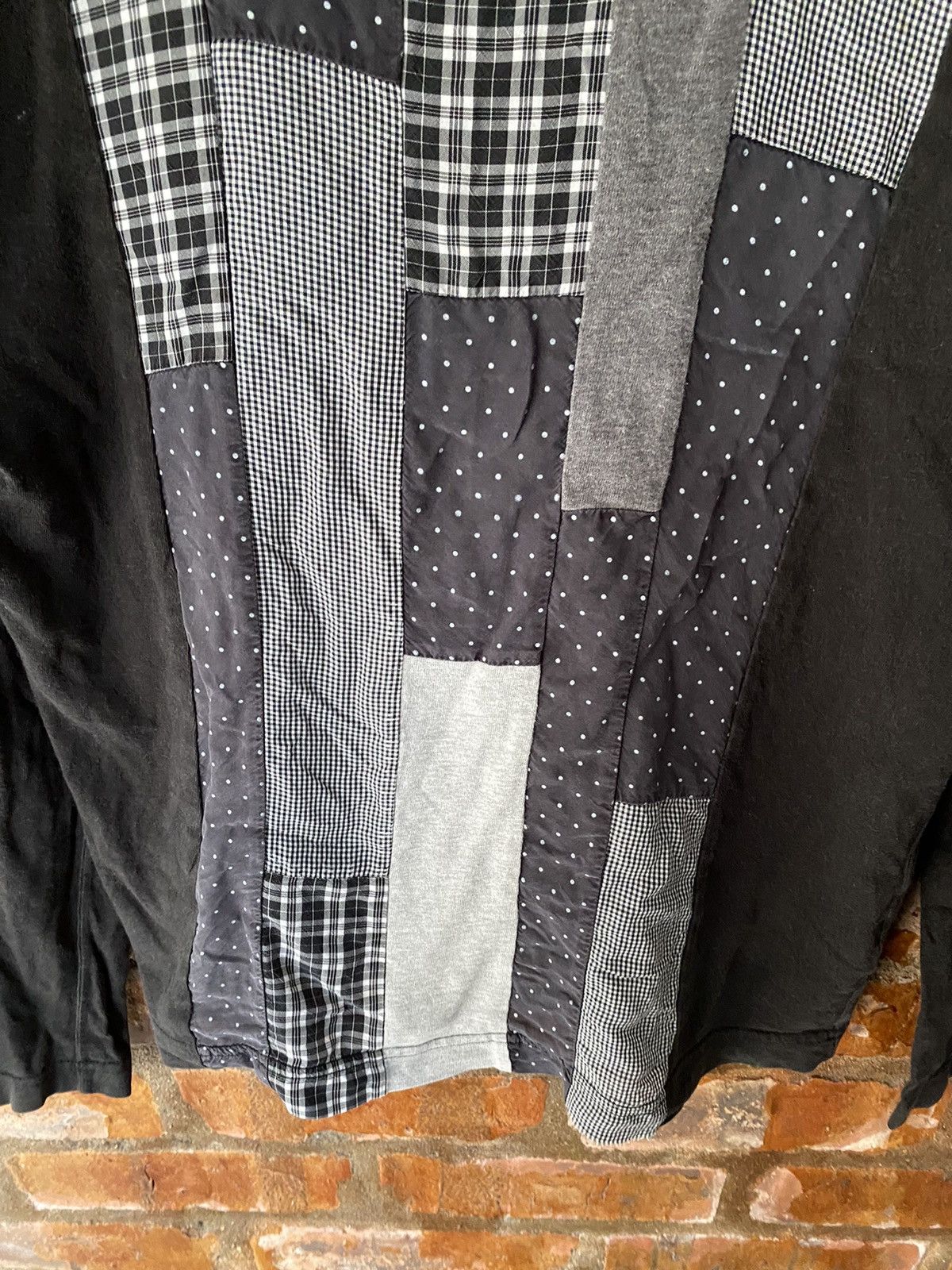 Comme des Garcons Homme 2006 CDGH patchwork reconsuction long sleeve Size US S / EU 44-46 / 1 - 6 Thumbnail