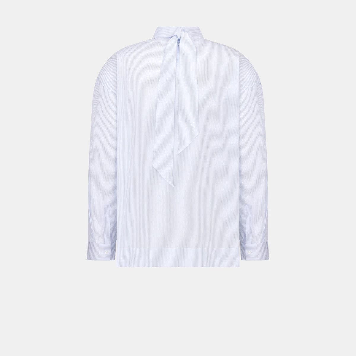 Dior o1bcso1str0125 Shirt with Tied Detail in White Size US S / EU 44-46 / 1 - 2 Thumbnail