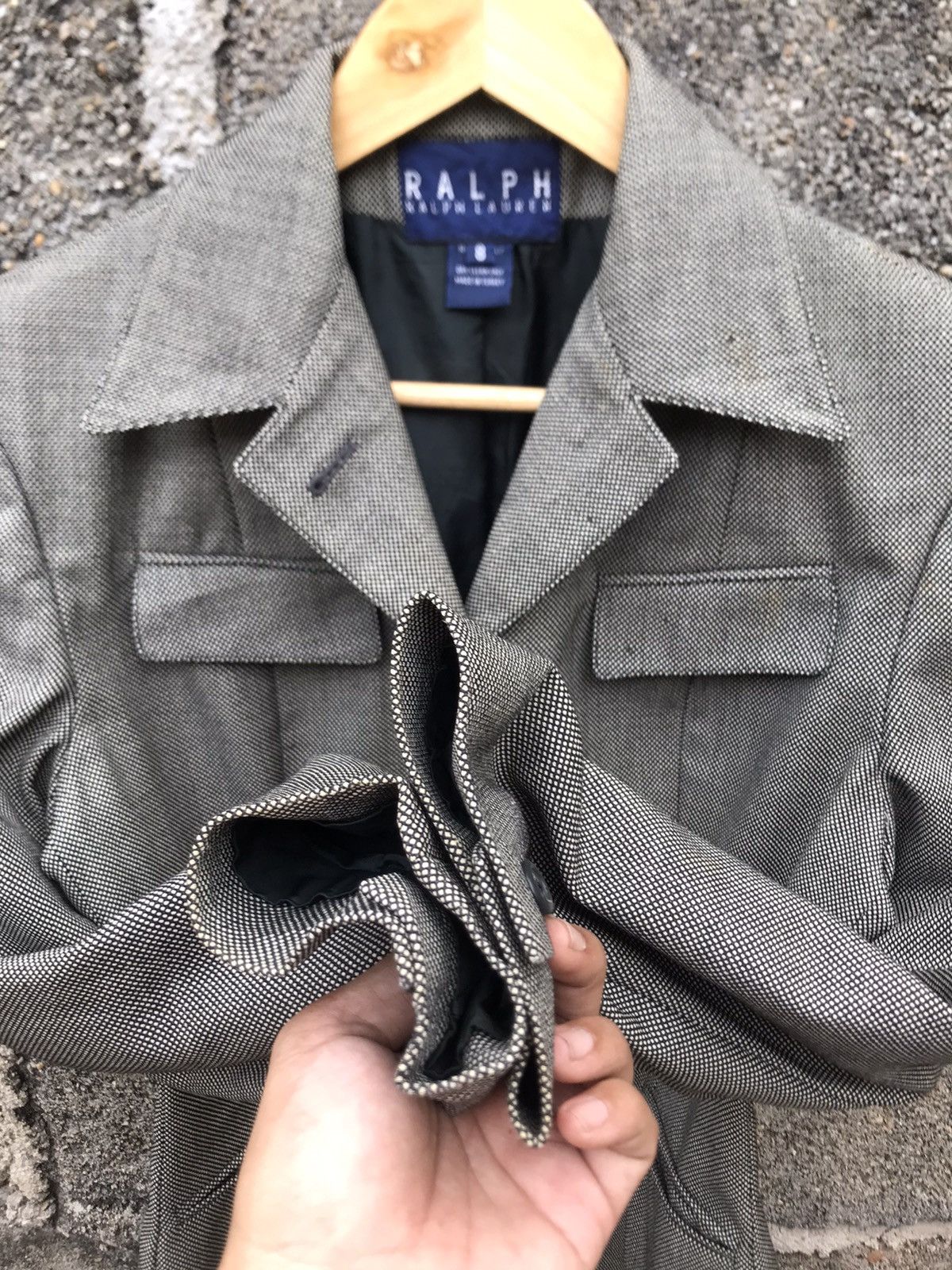 Ralph Lauren ⚡️Vintage R.Ralph Lauren Button Coat/Jacket Size M / US 6-8 / IT 42-44 - 6 Thumbnail