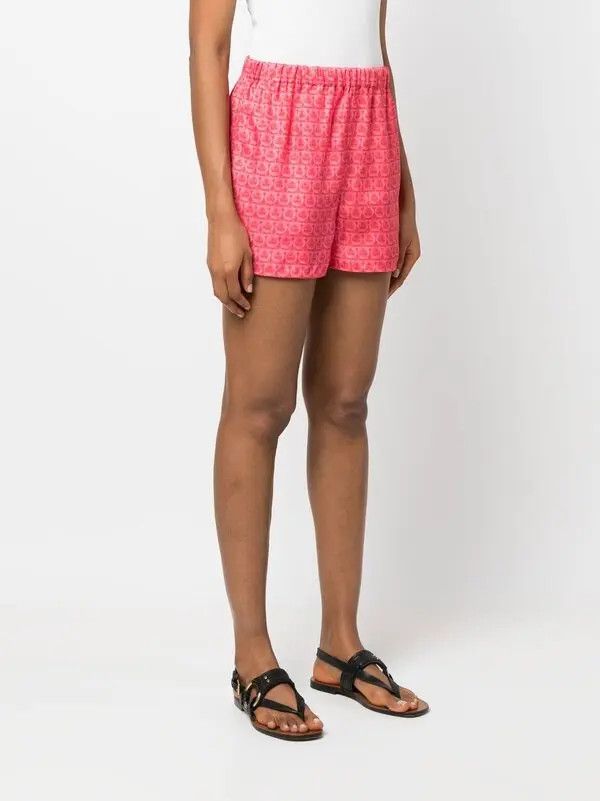 Salvatore Ferragamo o1y0426 Short in Coral Size 27" / US 4 / IT 40 - 2 Thumbnail