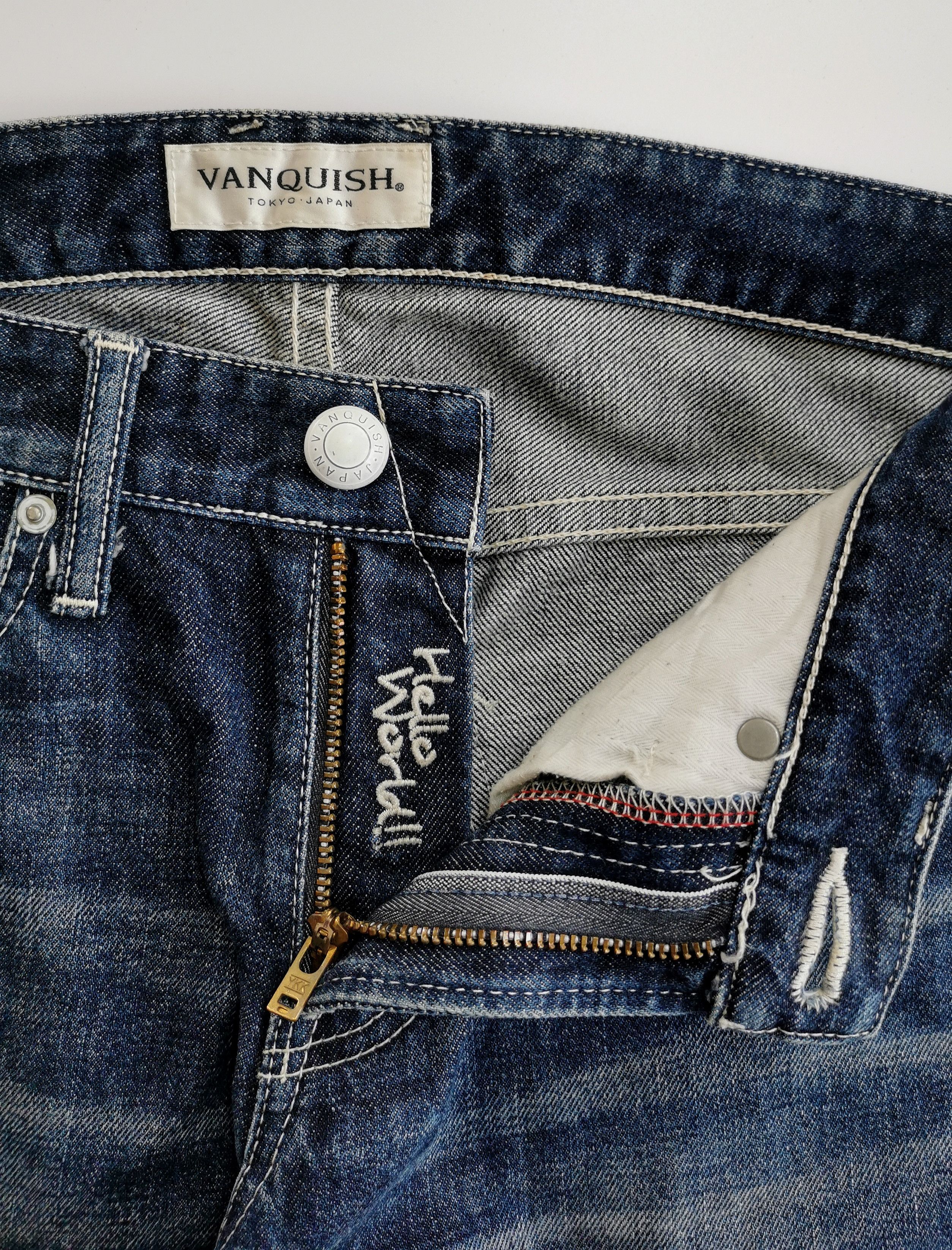Fragment Design × Vanquish Denim Vanquish Tokyo Japan Jeans Size US 31 - 11 Thumbnail