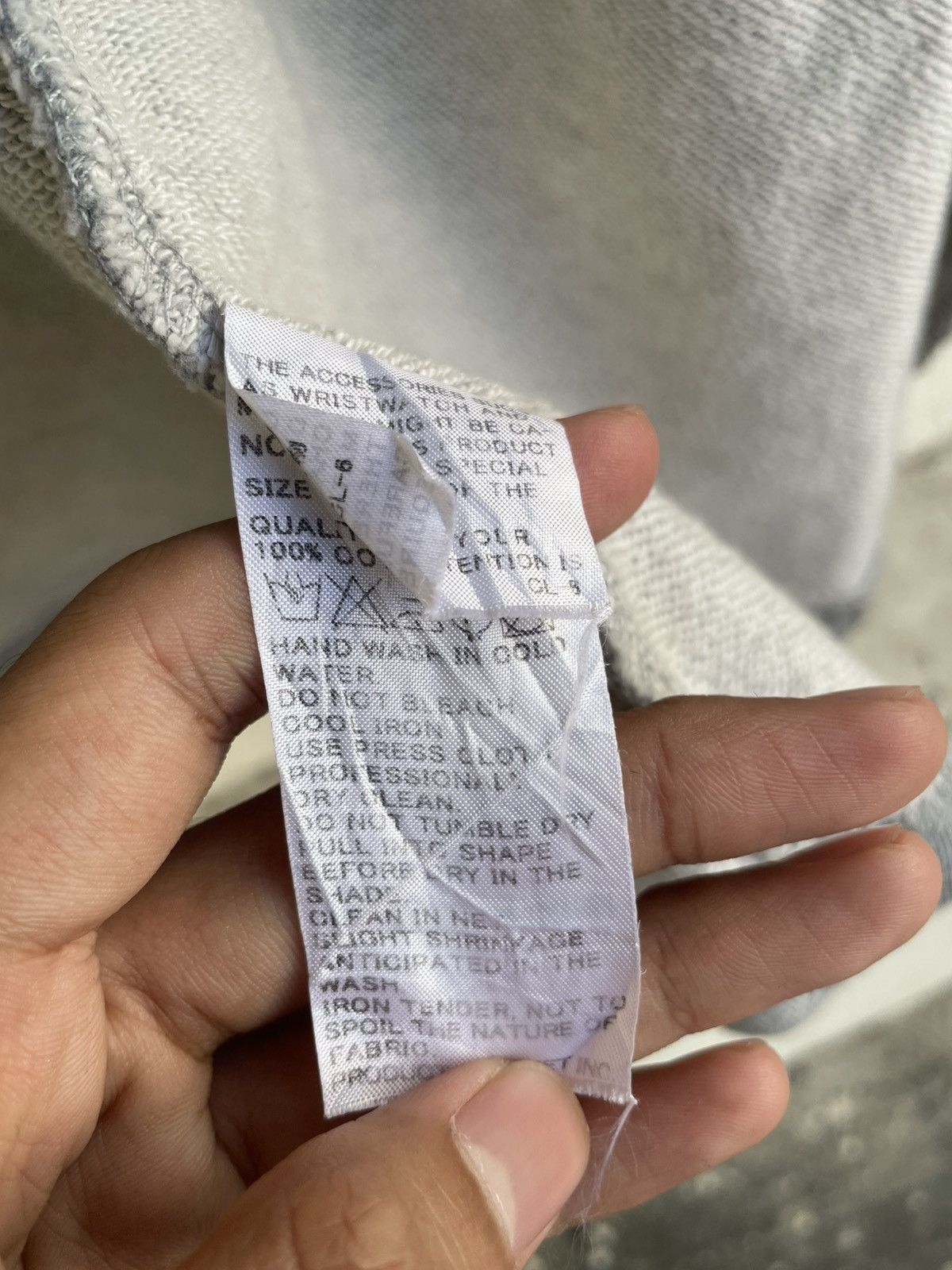 Issey Miyake 00s Archive Issey Net Net Gray Draped Waterfall Hysteric Y’s Size XL / US 12-14 / IT 48-50 - 6 Thumbnail