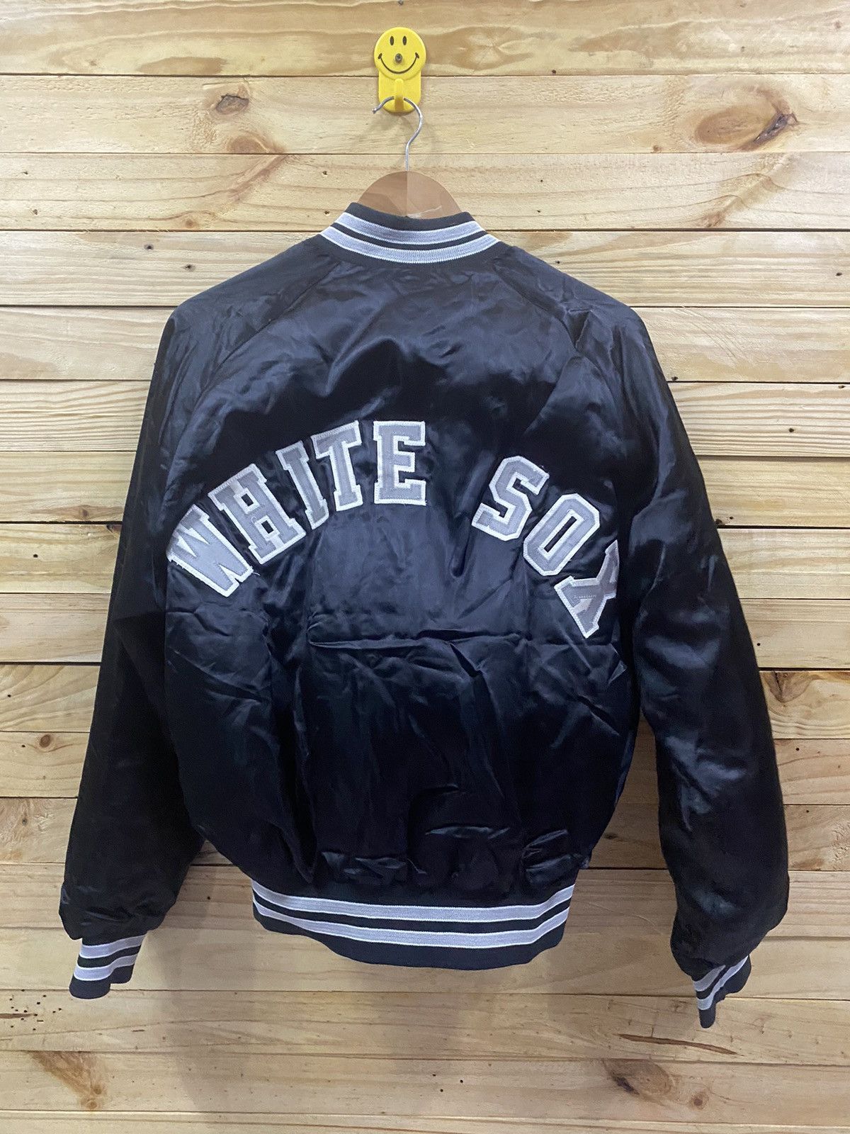 MLB × Vintage Vintage made in usa chicago white sox satin jacket Size US M / EU 48-50 / 2 - 2 Thumbnail