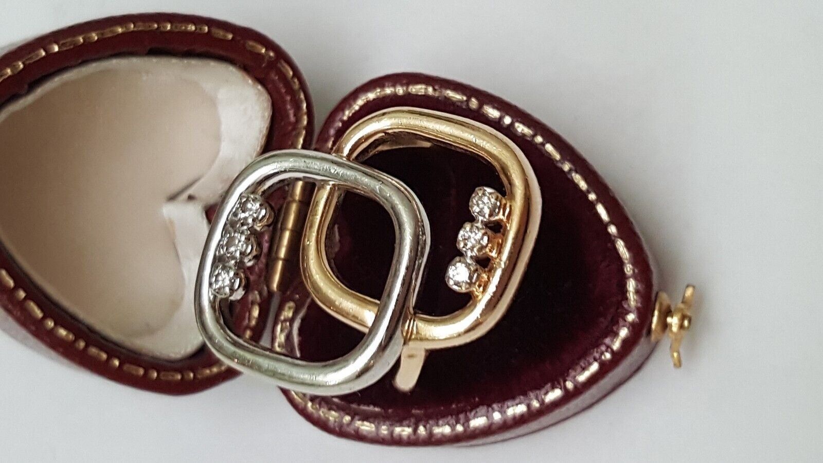 Amazing Art Deco 14k Yellow & White Gold .50ct Diamonds Ring