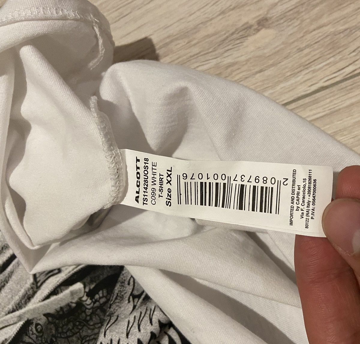 Japanese Brand Alcott skeleton demon y2k print tee Size US XL / EU 56 / 4 - 4 Thumbnail