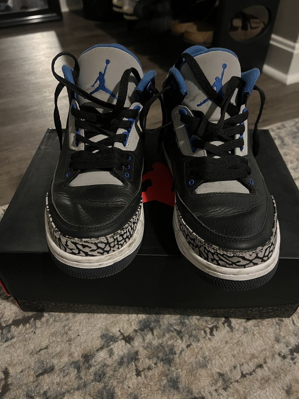 Jordan Brand Air jordan 3 retro “Sport blue” Size US 8 / EU 41 - 2 Thumbnail