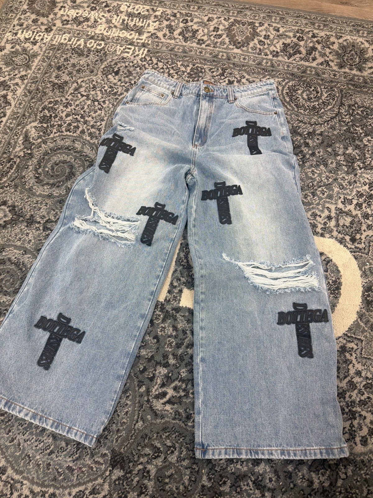 Bottega Desires Bottega desires holy grail denim jeans pants Size US 34 / EU 50 - 1 Thumbnail