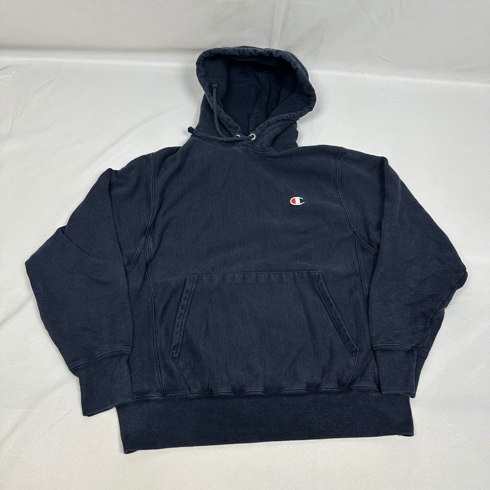 Champion Champion Reverse Weave Pullover Hoodie – Navy Blue – Men's M Size US M / EU 48-50 / 2 - 1 Thumbnail