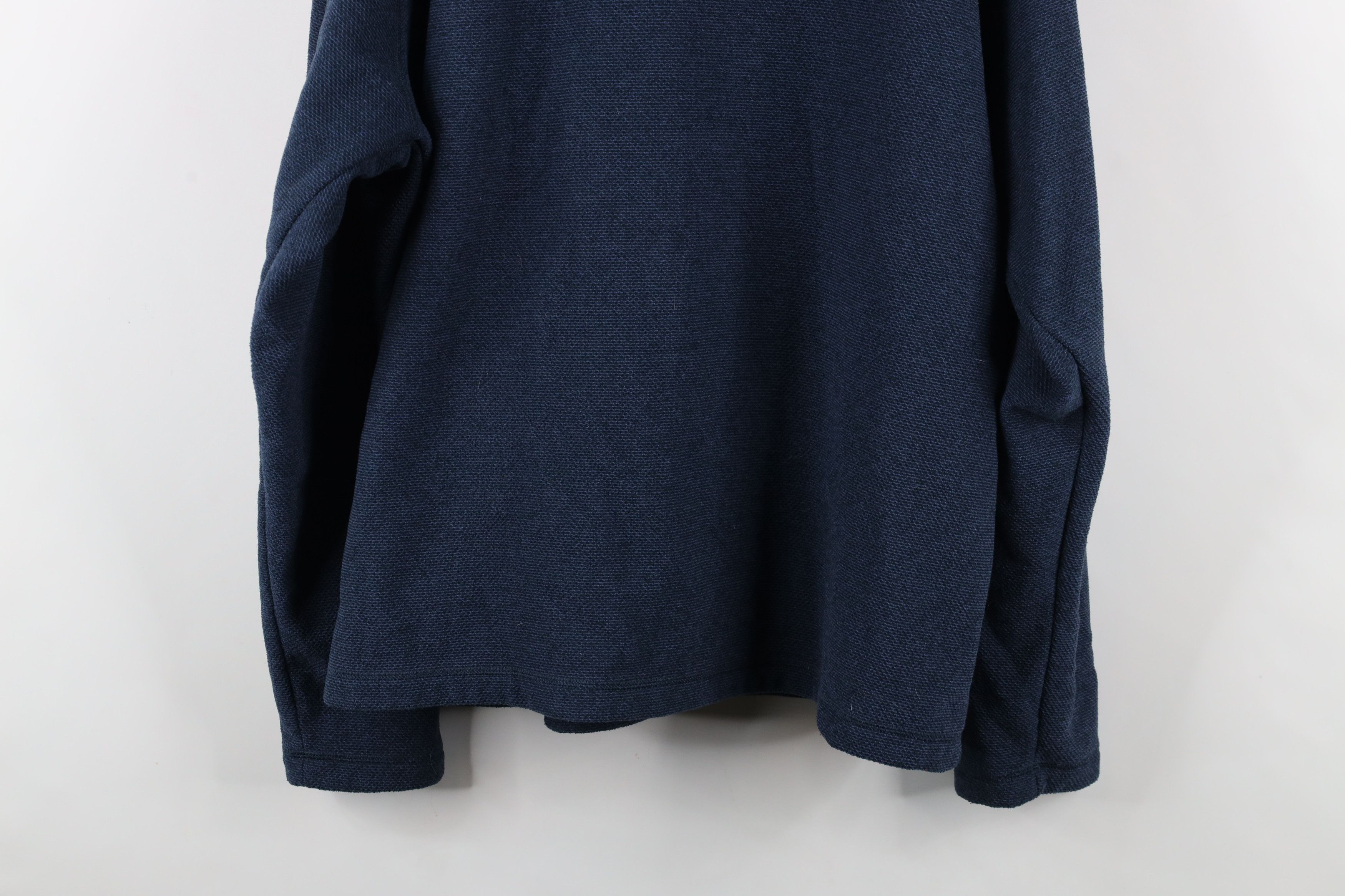 The North Face × Vintage The North Face Knit Half Zip Pullover Fleece Sweater Blue Size US XL / EU 56 / 4 - 10 Thumbnail