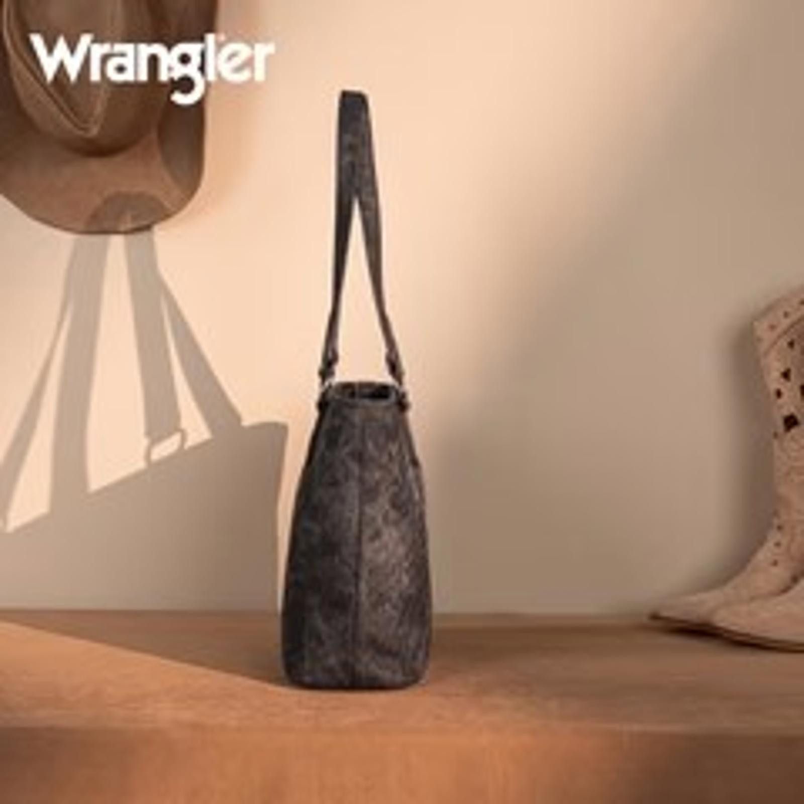 Wrangler Stylish Wrangler Tote Bag - Black Size ONE SIZE - 4 Thumbnail