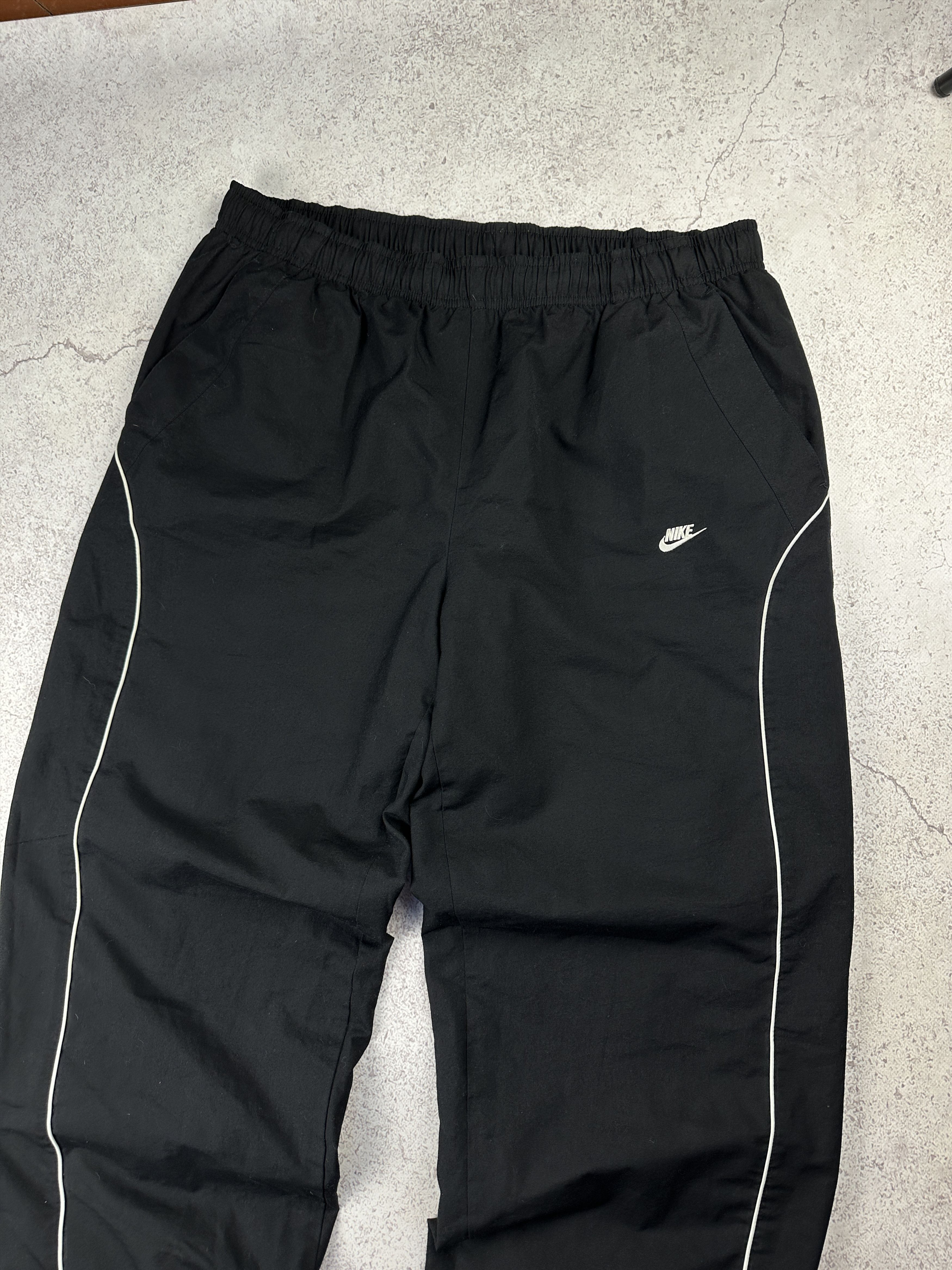 Nike × Vintage Vintage Y2k Nike Drill Swoosh Baggy Pants Size US 34 / EU 50 - 6 Thumbnail