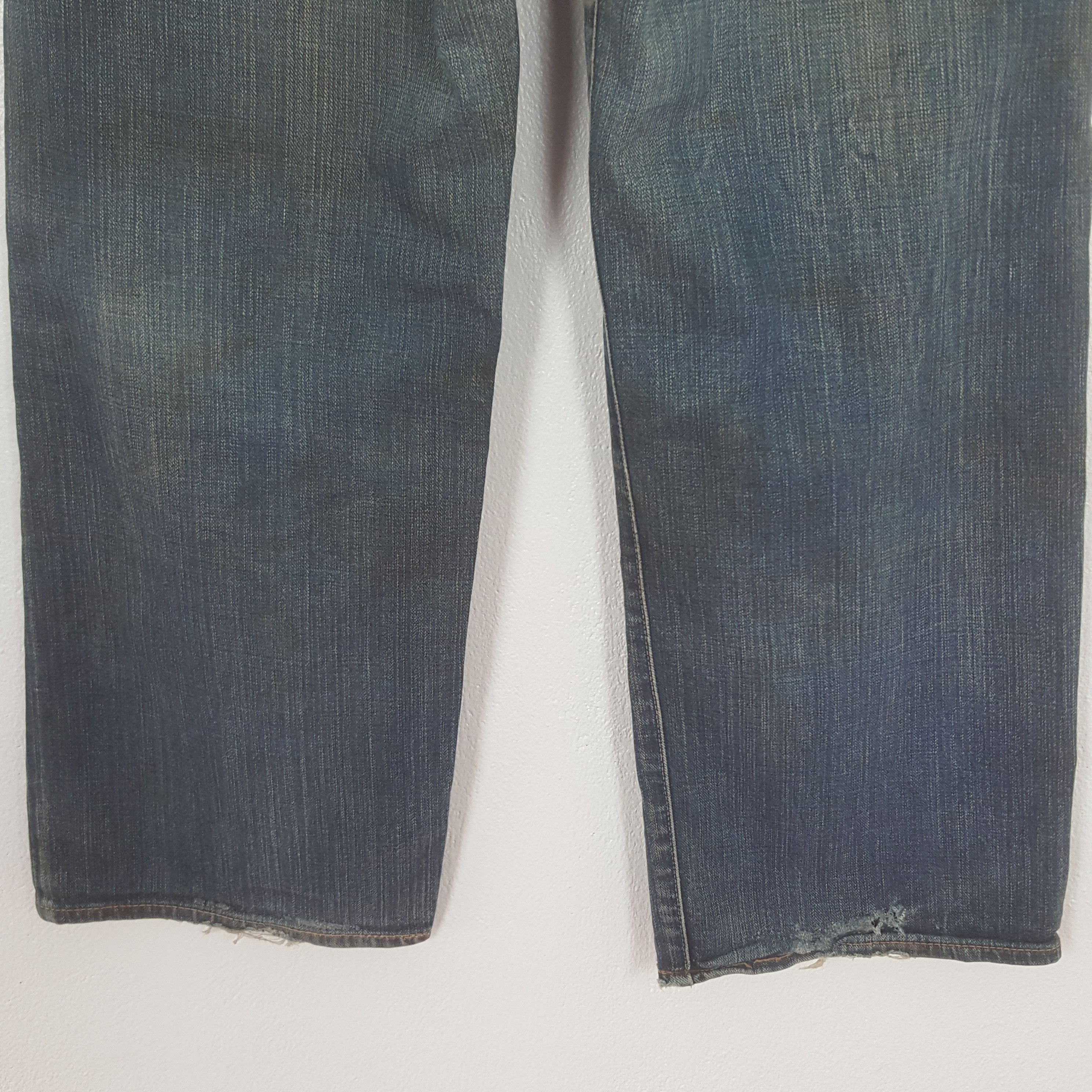 45rpm Vintage 45rpm Japanese Brand Grunge Denim Jeans C318N20 Size US 32 / EU 48 - 6 Thumbnail