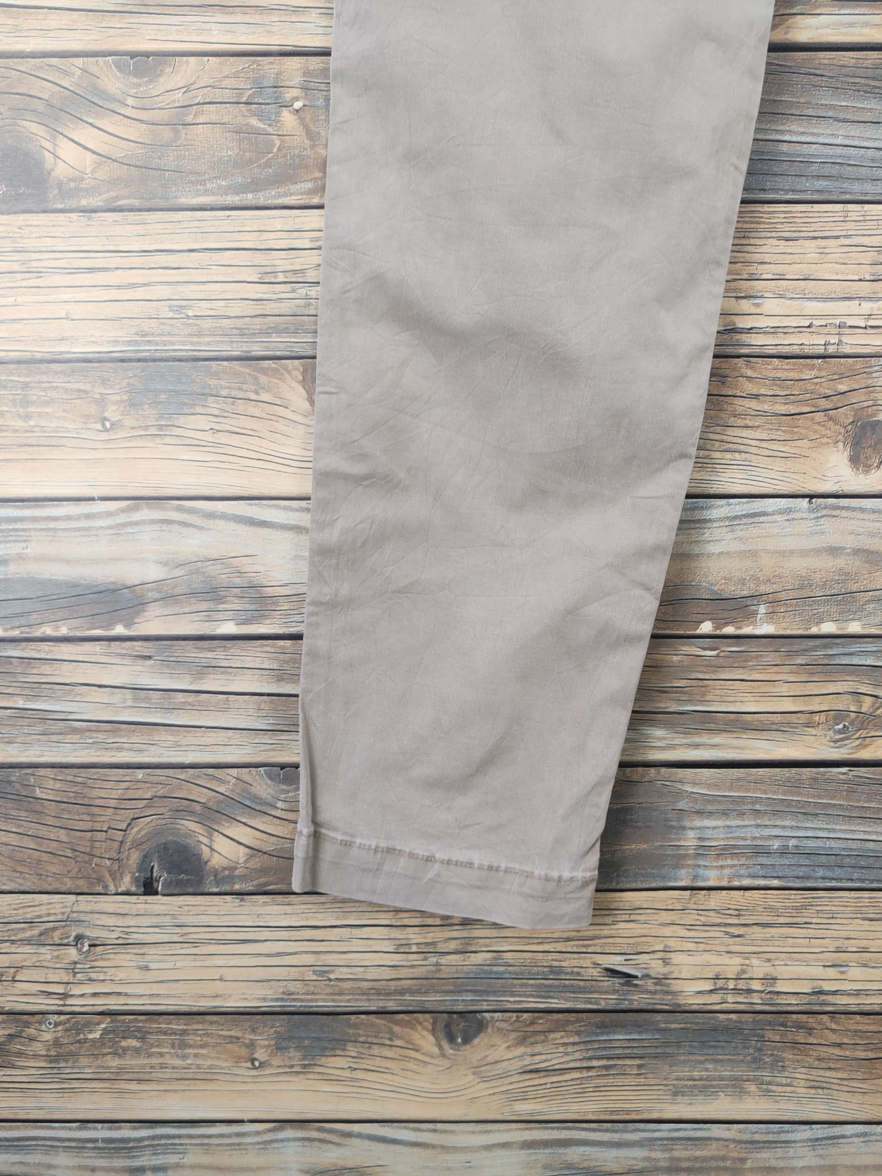 Japanese Brand DL Uniqlo Beige Multipocket Cargo Pants #46-244T Size US 33 - 9 Thumbnail
