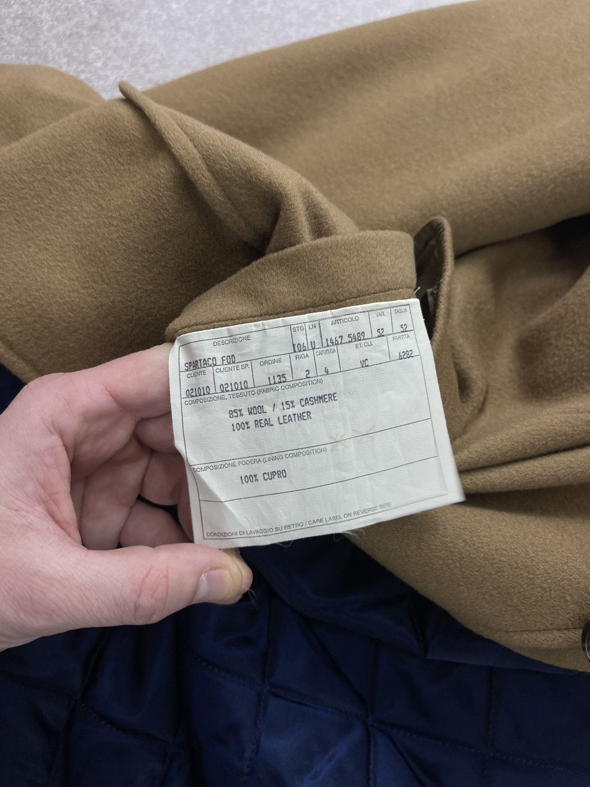 Valstar Valstar Wool/Cashmere Coat Jacket Men’s Size 52 Size US L / EU 52-54 / 3 - 11 Thumbnail