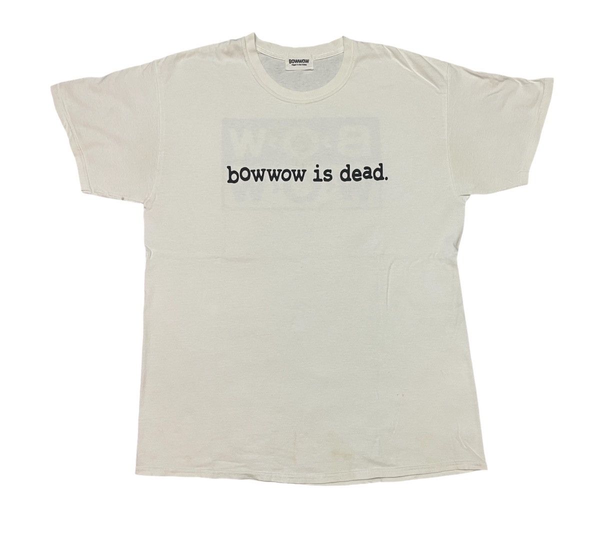 BOWWOW バウワウ nirvana sub pop design tee L BOWWOW バウワウ nirvana sub pop design tee L