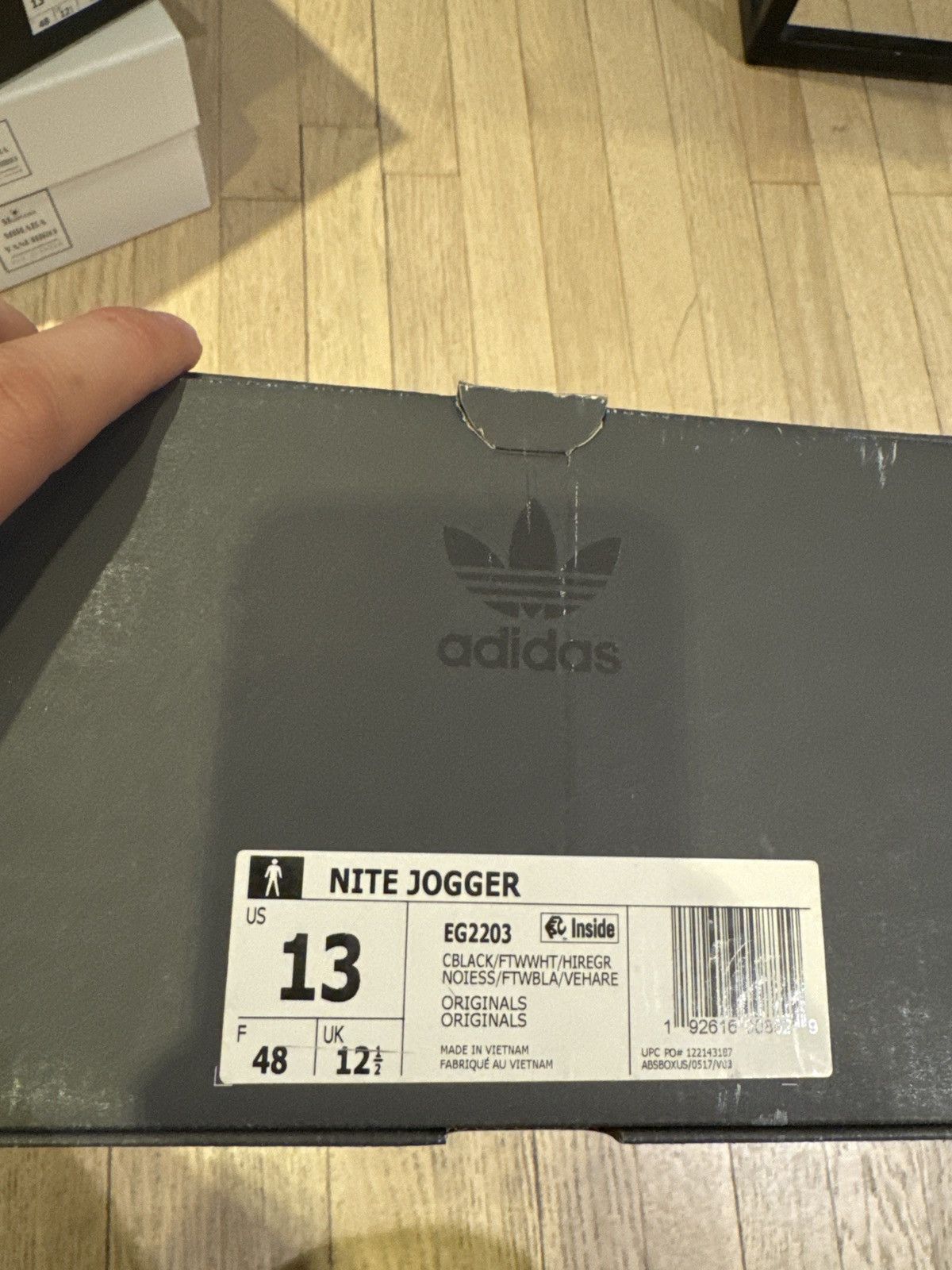 Adidas Adidas Nite Jogger Los Angeles size 13 Size US 13 / EU 46 - 9 Thumbnail