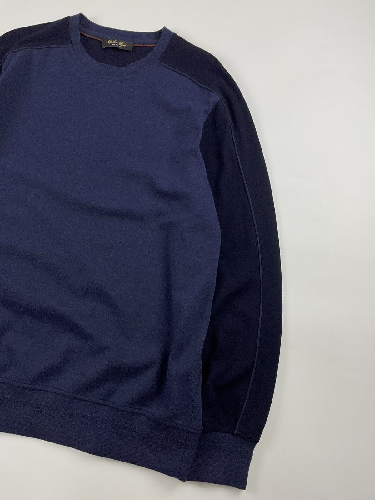 Loro Piana Loro Piana Wool Sweatshirt Size US XXL / EU 58 / 5 - 4 Thumbnail