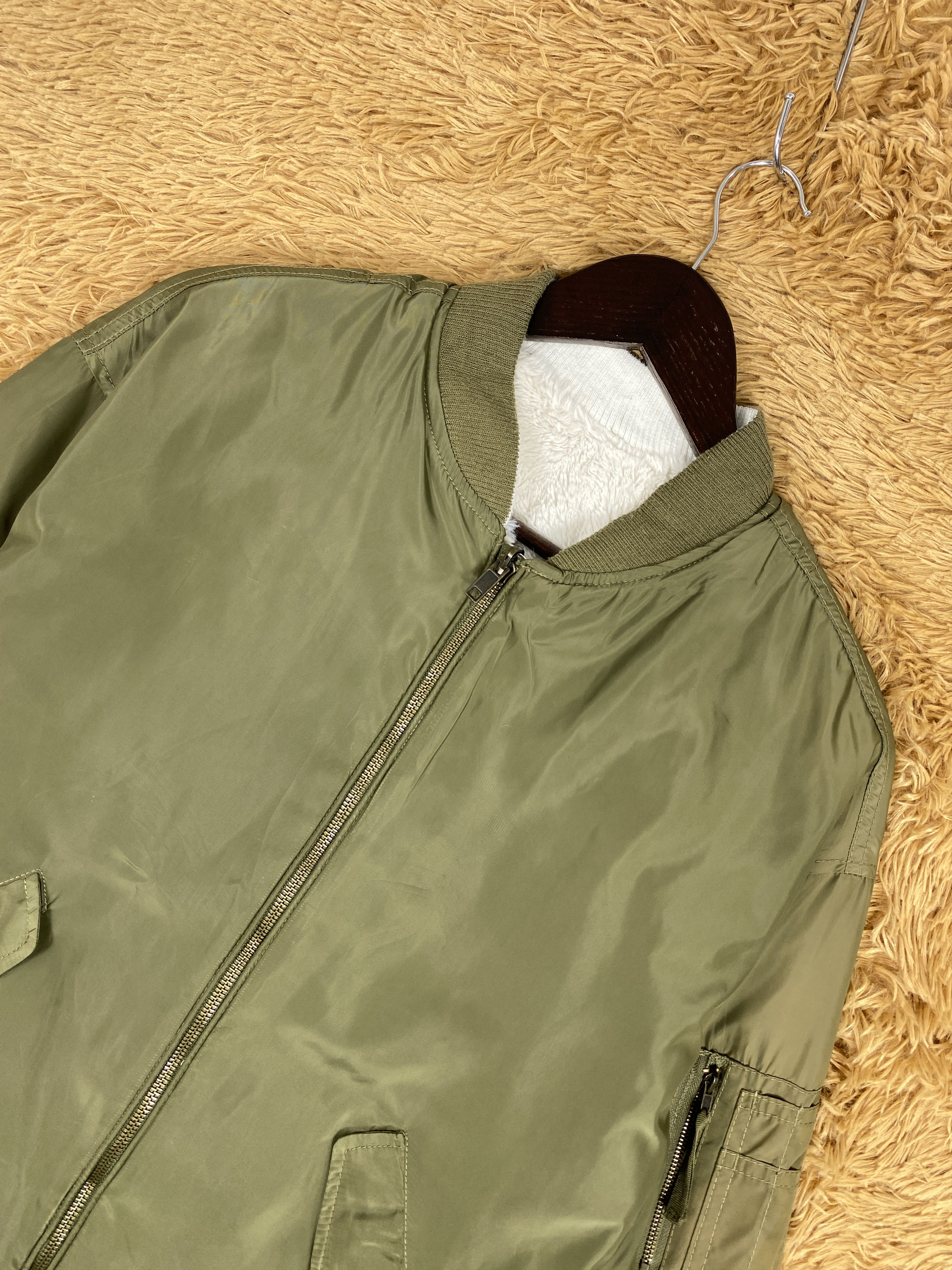 Japanese Brand Vintage Alicia Pageboy Reversible Bomber Jacket Size US S / EU 44-46 / 1 - 2 Thumbnail