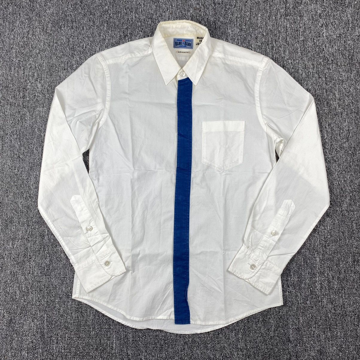 Blue Blue Japan Vintage Blue Blue Japan Shirt button Size US S / EU 44-46 / 1 - 2 Thumbnail