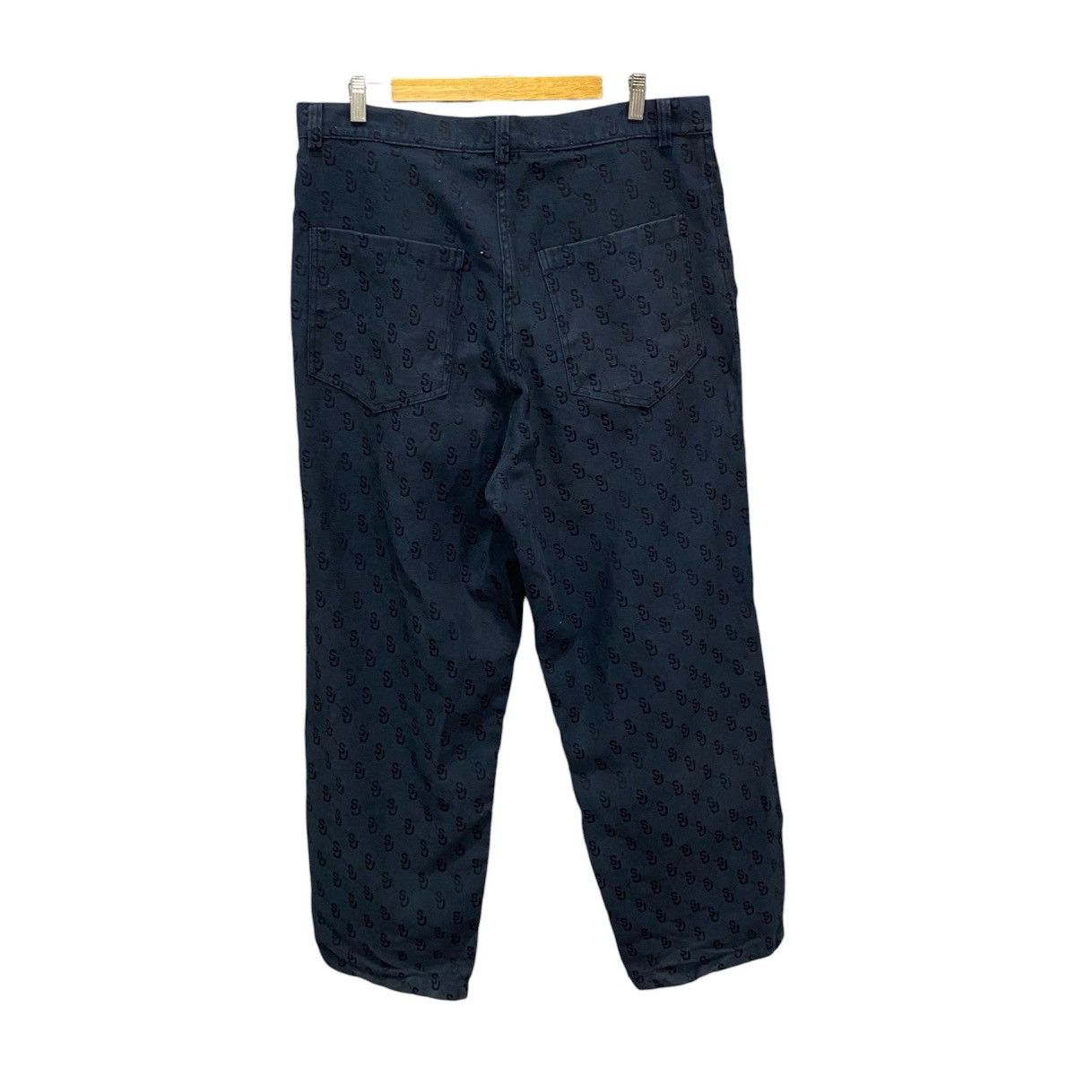 Sean John Vintage Sean John SJ Monogram Baggy Denim Pants Y2K Size US 36 / EU 52 - 2 Thumbnail