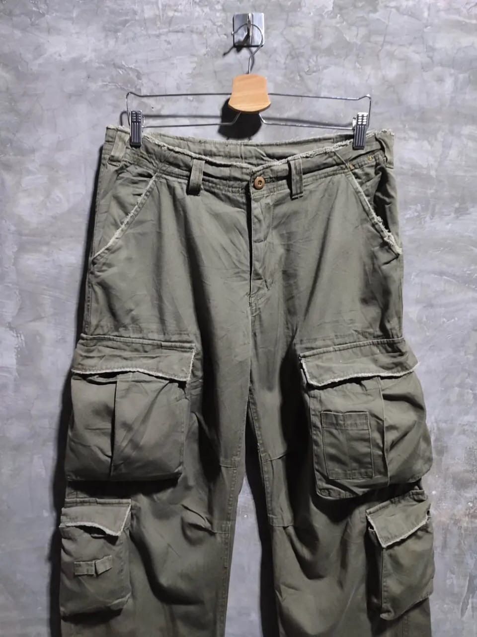 Japanese Brand BCBS 3D Multipocket Cargo Tactical Pants Size US 33 - 7 Thumbnail