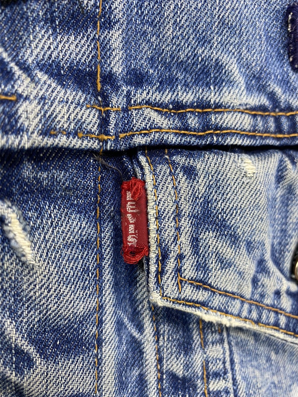 Harley Davidson × Levi's Vintage Clothing Vintage Levis x Harley Davidson Distressed Denim Jacket Size US M / EU 48-50 / 2 - 11 Thumbnail