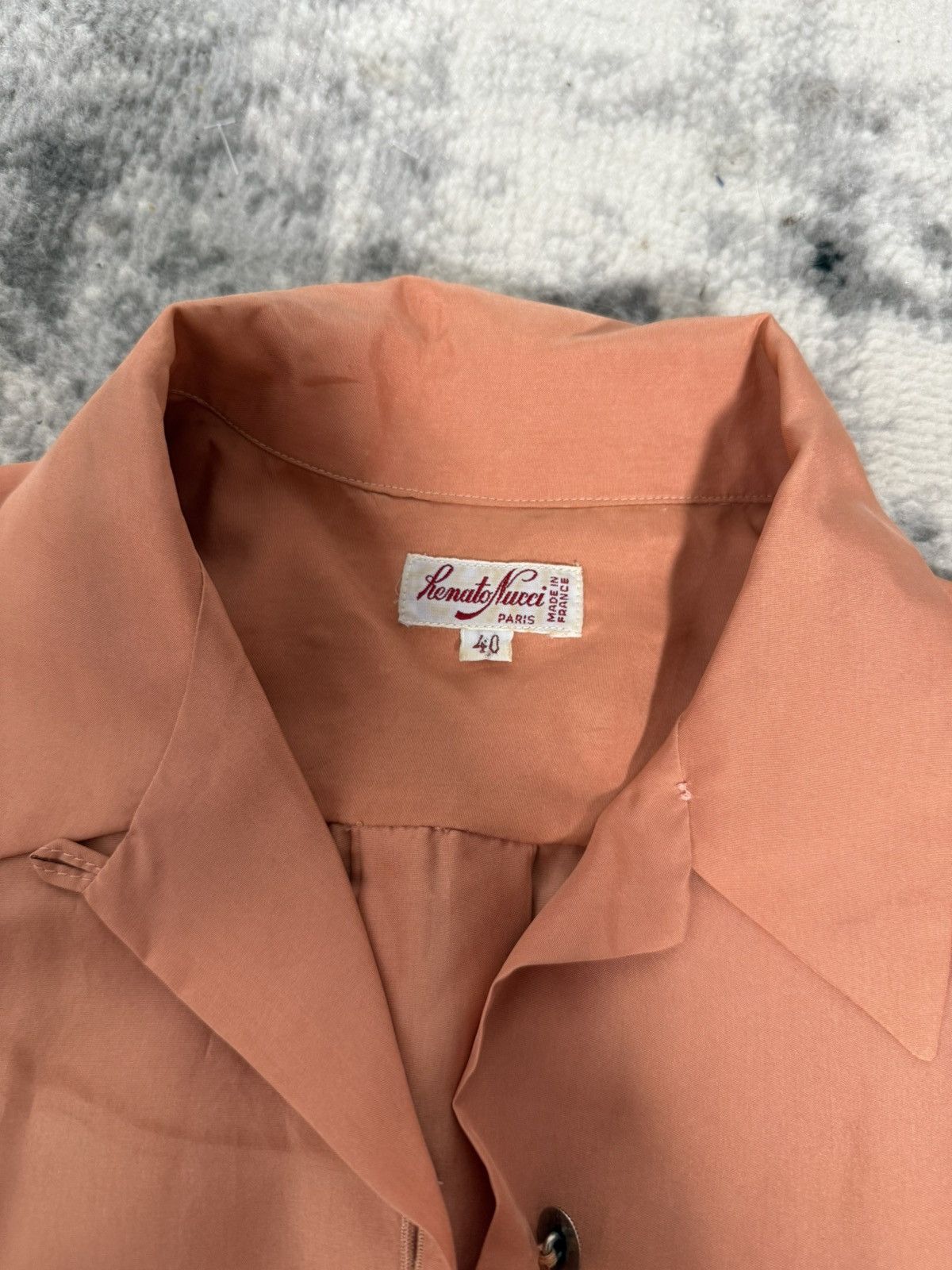 Vintage Vintage Renato Nucci Silk Made in France Blouse Size M / US 6-8 / IT 42-44 - 5 Thumbnail