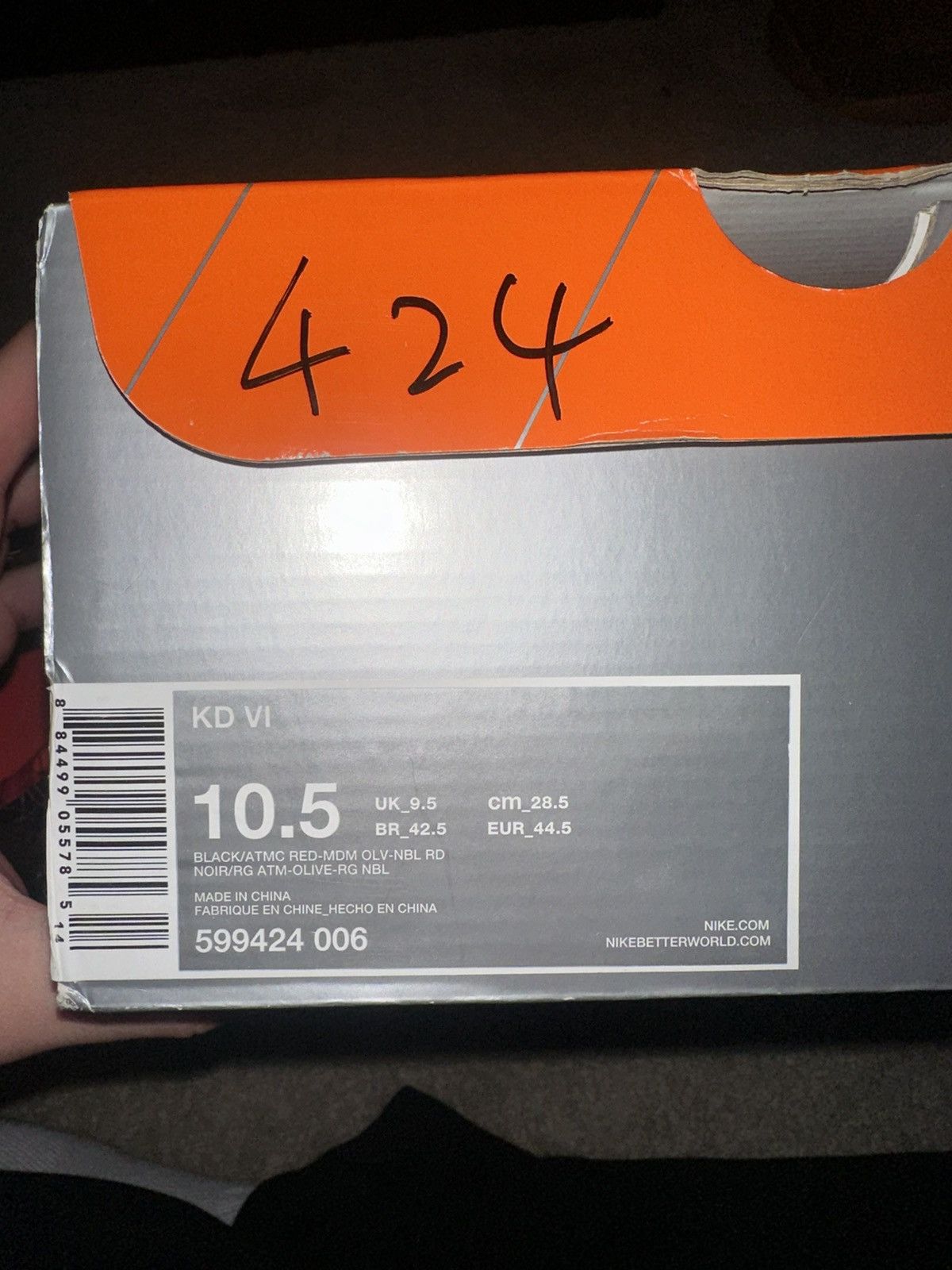 Nike KD 6 Meteorology Size US 10.5 / EU 43-44 - 7 Thumbnail