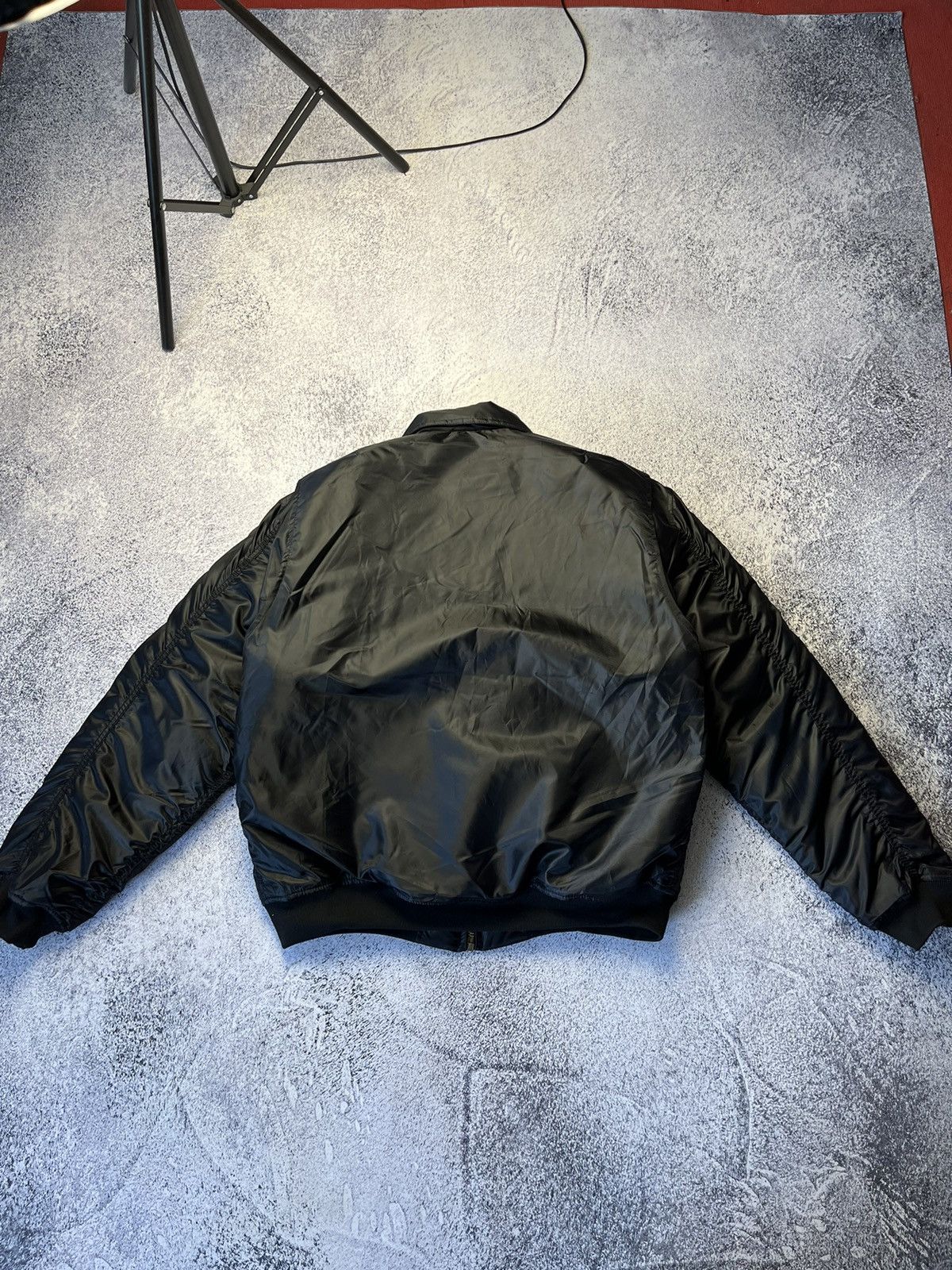 Vintage Vintage black Reversible Bomber Jacket MA1 Size US XXL / EU 58 / 5 - 17 Thumbnail