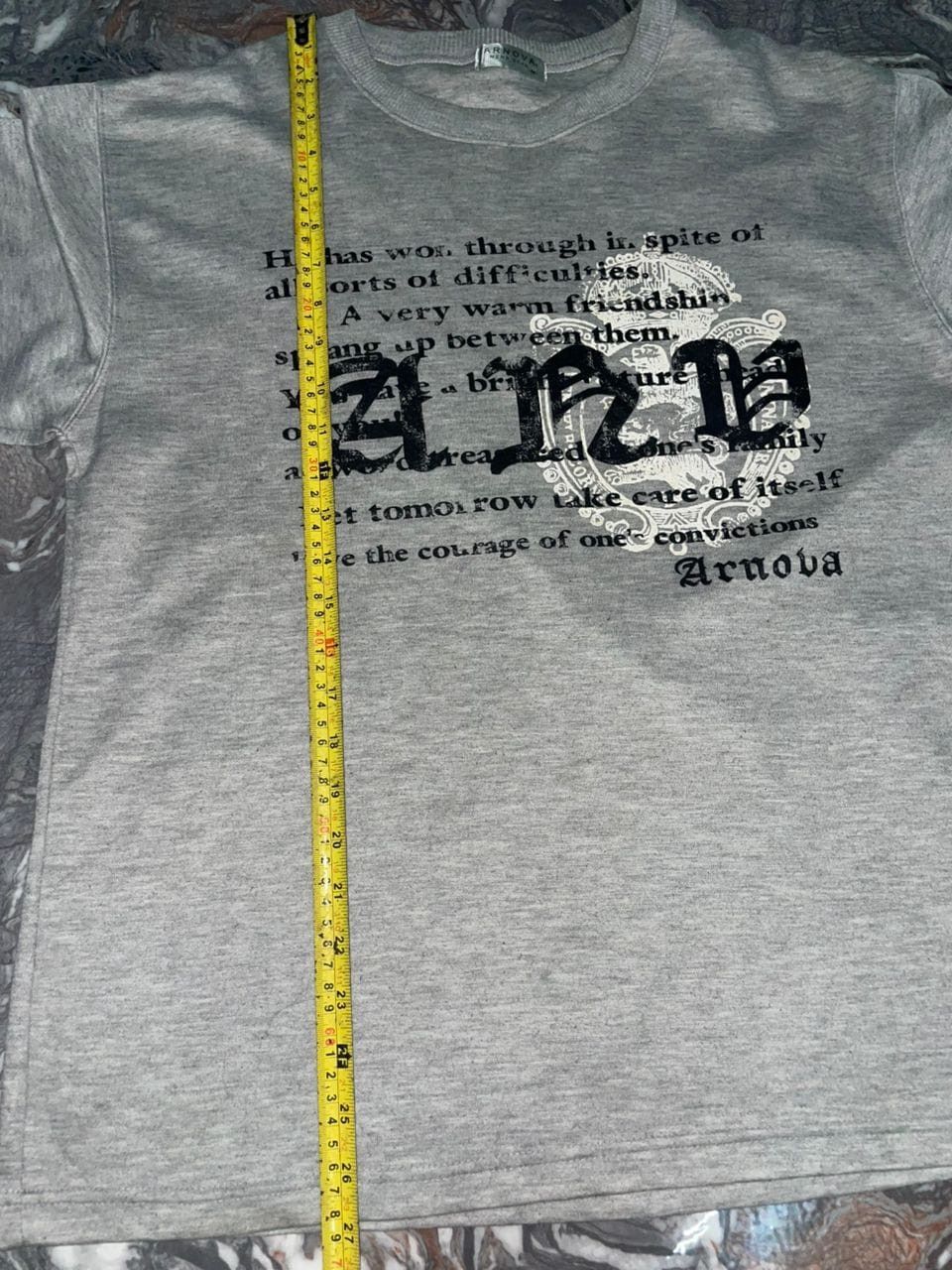 Japanese Brand K7-05 Vintage Arnova Fleece Sweatshirt Size US L / EU 52-54 / 3 - 10 Thumbnail