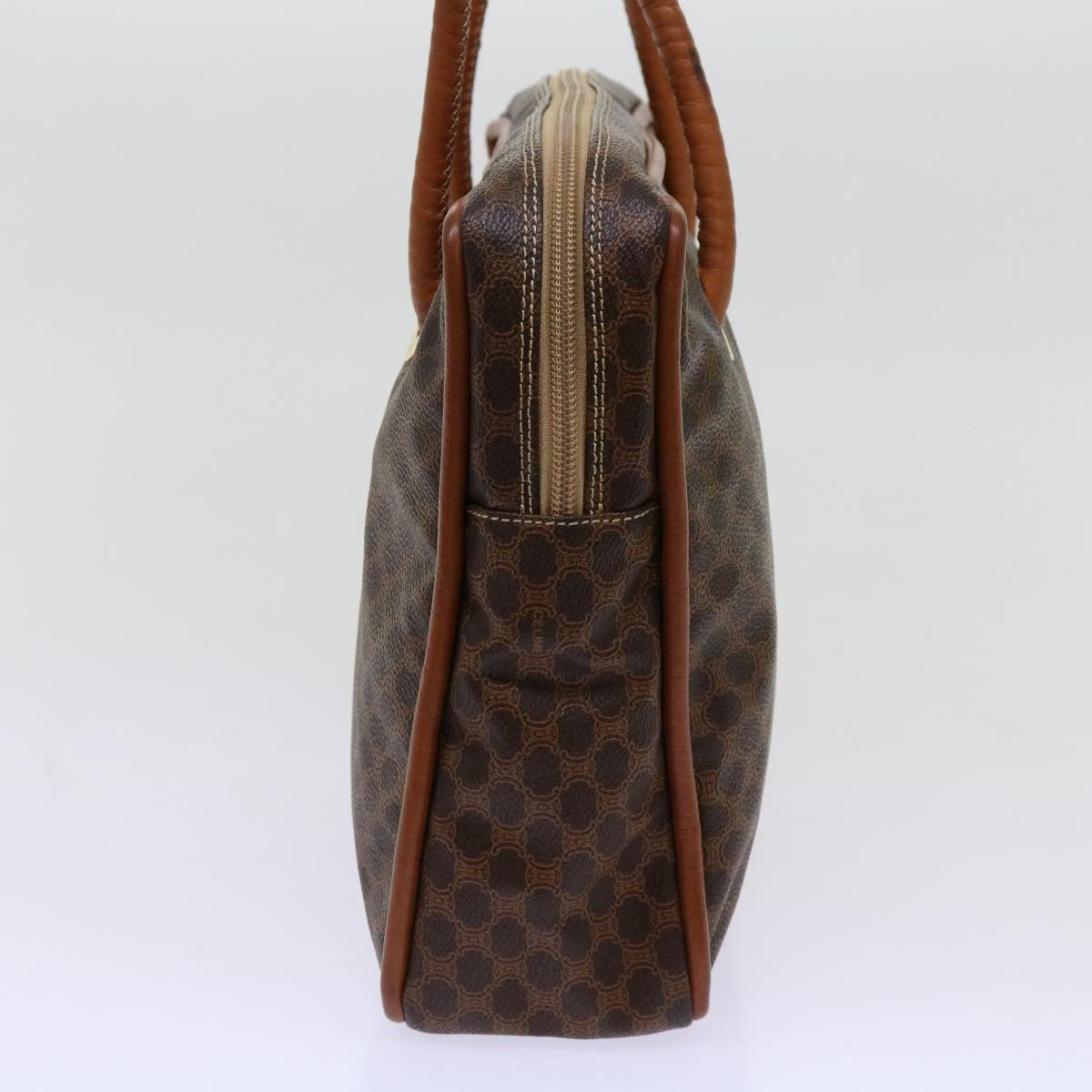 Celine CELINE Macadam Canvas Shoulder Bag Pvc Brown Size ONE SIZE - 3 Thumbnail